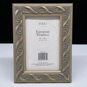 Furio Home European Elegance 4"x6" Photo Frame Ornate Design